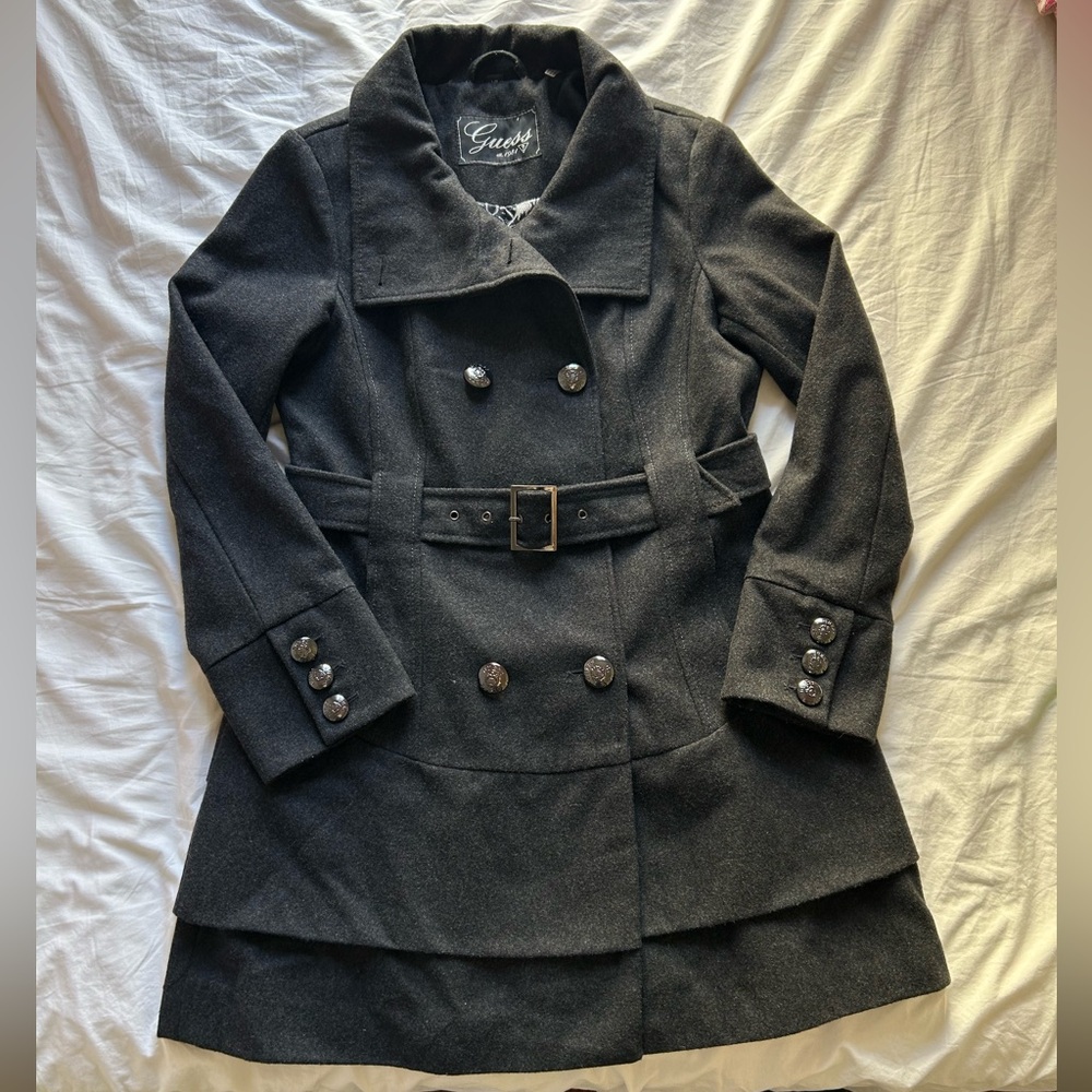 Guess Wool Peacoat